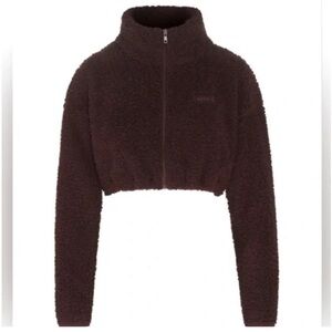 Skims Teddy High Pile Fleece Full Zip Jacket